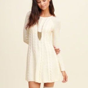 Hollister Dresses - NEW Hollister Cable Knit Swing Sweater Dress Hollister Dresses - NEW Hollister Cable Knit Swing Sweater Dress